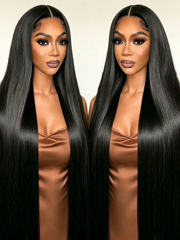 Formal Wear Hairstyles For Women - 360 Full 250% Bone Straight HD