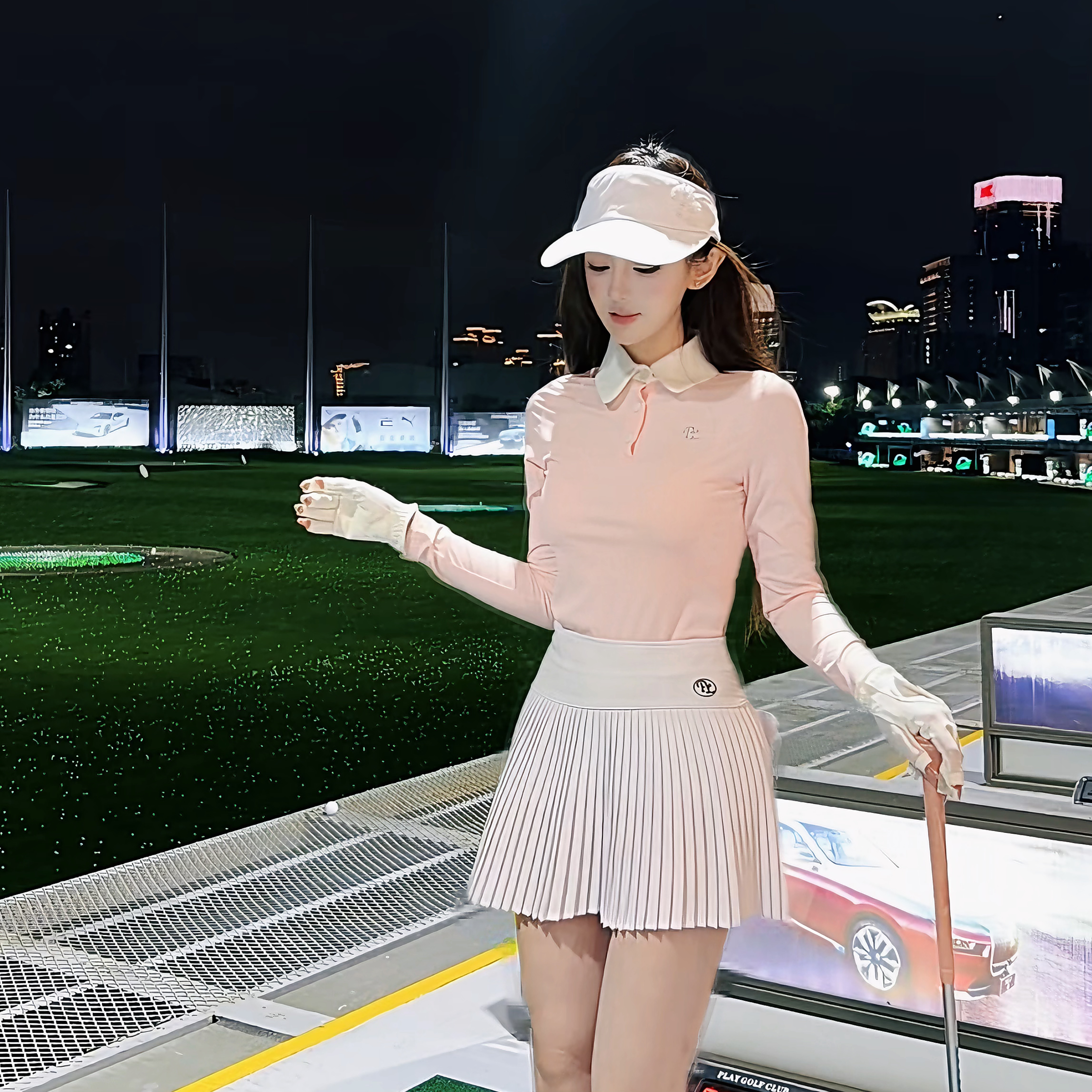 PL Spring Autumn Korean Golf C - Pencil Skirt Midi 评论和价格