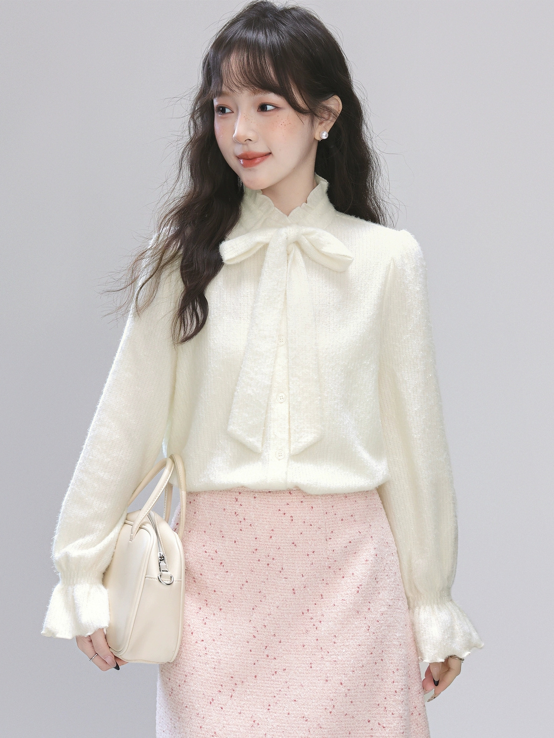Long Sleeve Shirts Womens Sati - Women Formal Blouses For Evening Wear 评论和价格