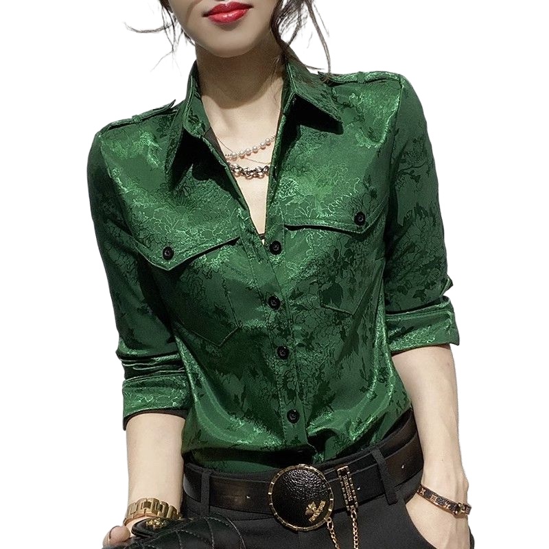 Female Tops Spring and Autumn  - Women Formal Wear Tops 评论和价格