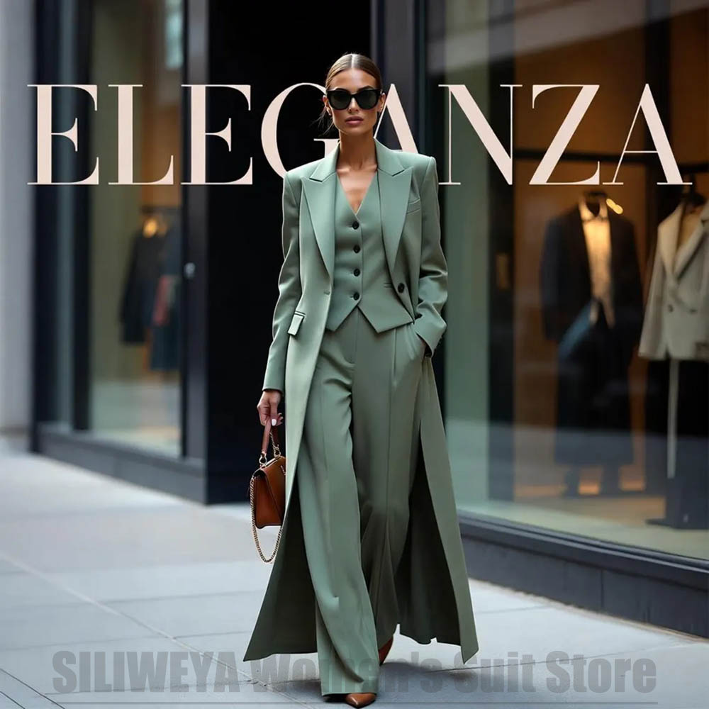 Chic Women's Suit Set Three Pi - Women Formal Wear Shirts 评论和价格