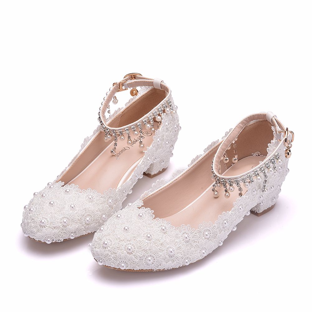 Women's Closed Toe Low Chunky  - Women Formal Wear For Wedding 评论和价格