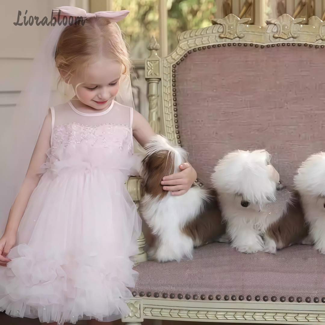 Girls' Tulle Gown Layered Skir - Formal Attire Woman 评论和价格