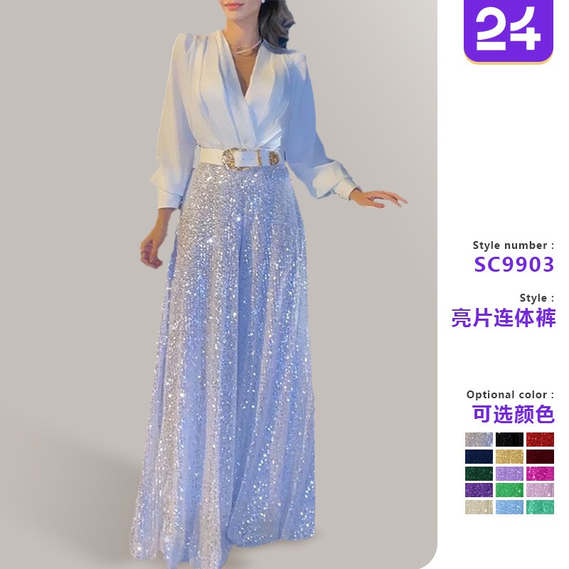 Spring Women's Clothing V Neck - Women Formal Blouses For Evening Wear 评论和价格