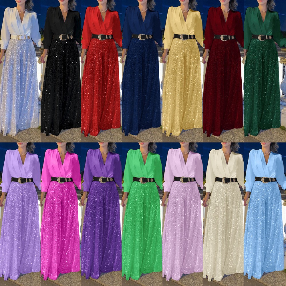 Spring Women's Clothing V Neck - Women Formal Blouses For Evening Wear 评论和价格