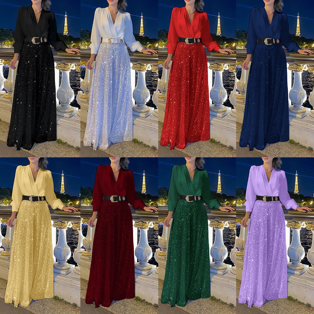 Spring Women's Clothing V Neck - Women Formal Blouses For Evening Wear 评论和价格