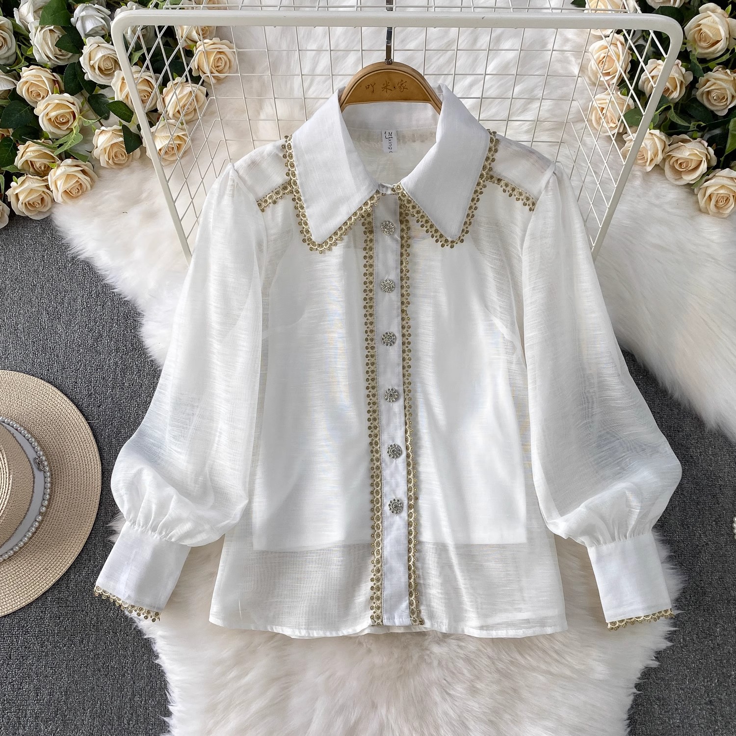 Elegant Shirt Skirt Suit Women - Pencil Skirt Midi 评论和价格