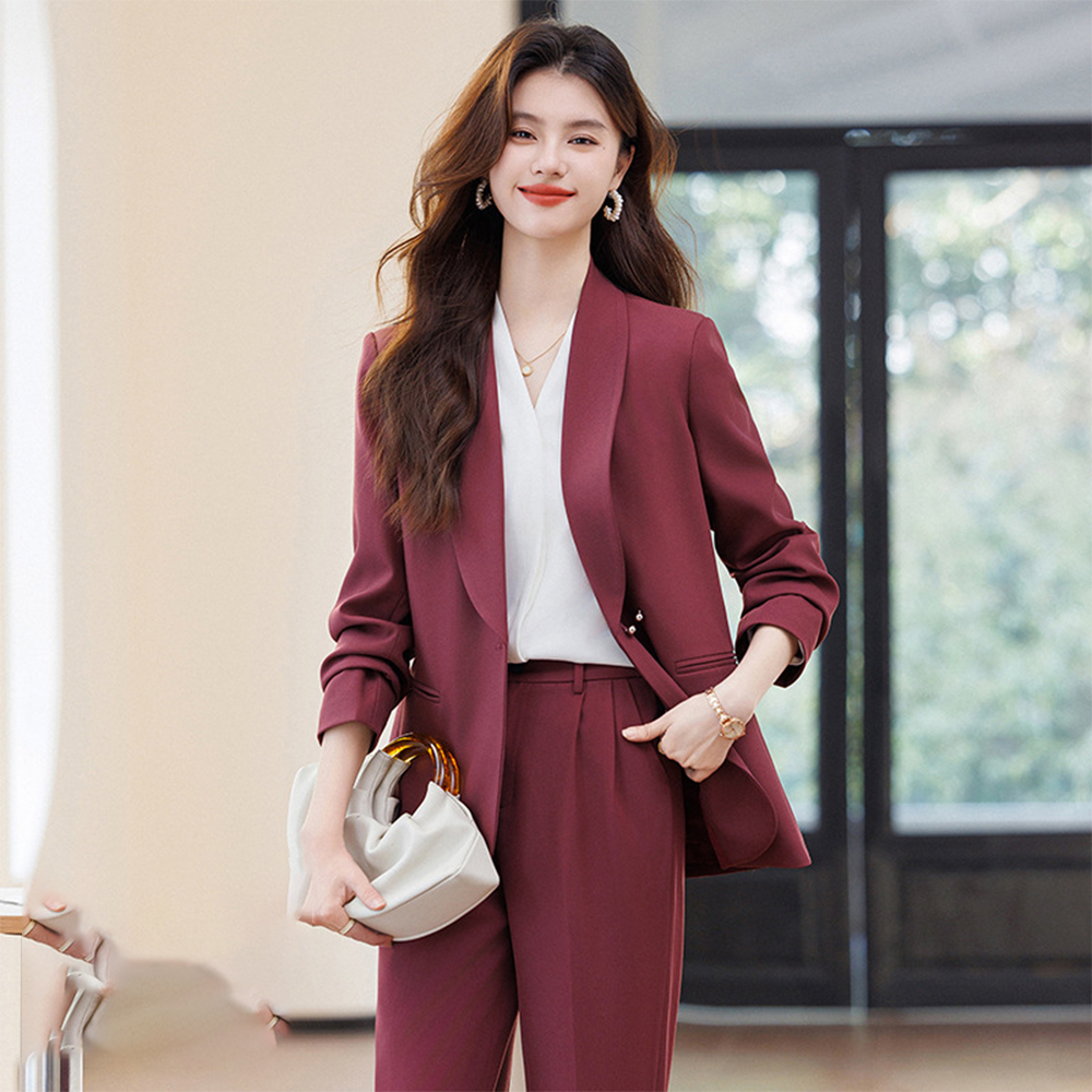 Women's Office Suit 2 Piece Se - Formal Attire Woman 评论和价格