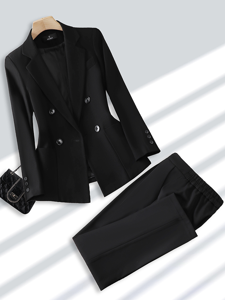 Fashion Ladies Pant Suit Forma - Women Formal Wear Shirts 评论和价格