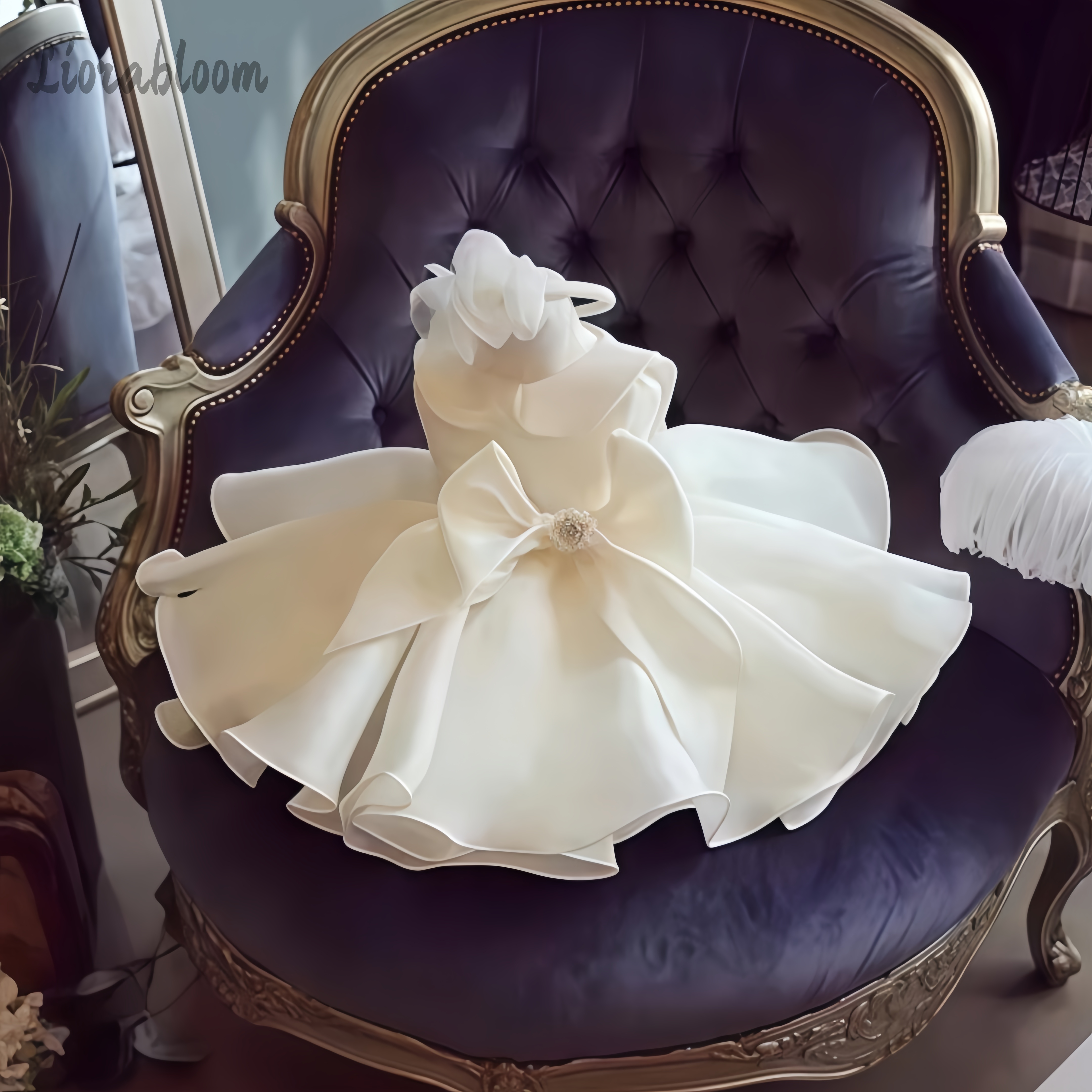 White Pearl Embellished Dress  - Formal Attire Woman 评论和价格