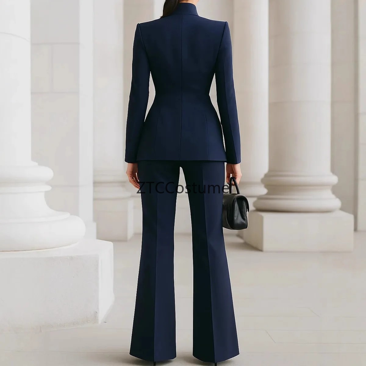 Cosplay Womens Suit Set Long S - Women Formal Wear Tops 评论和价格