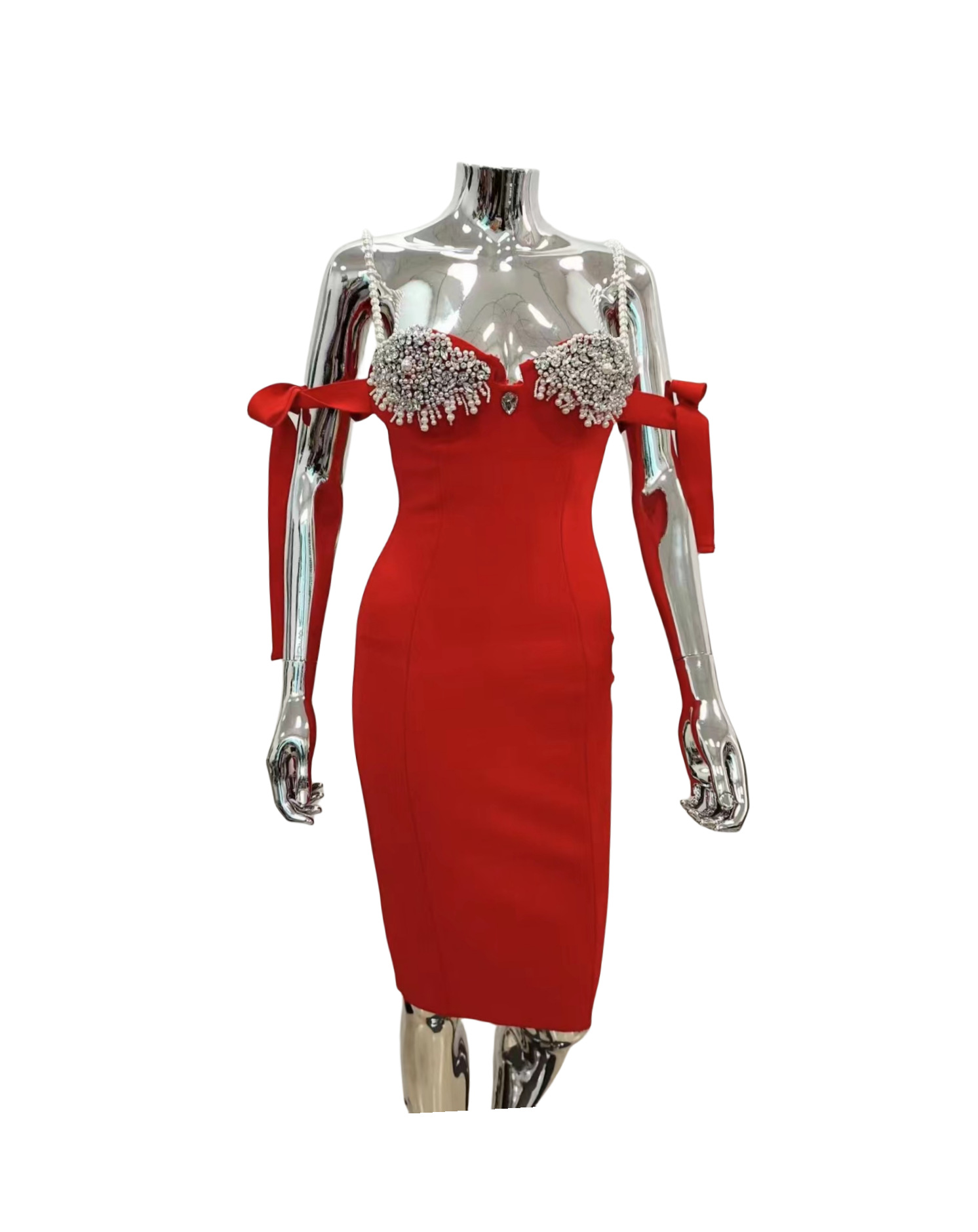 Glam Suspender Tube Top Long D - Women Formal Wear Tops 评论和价格