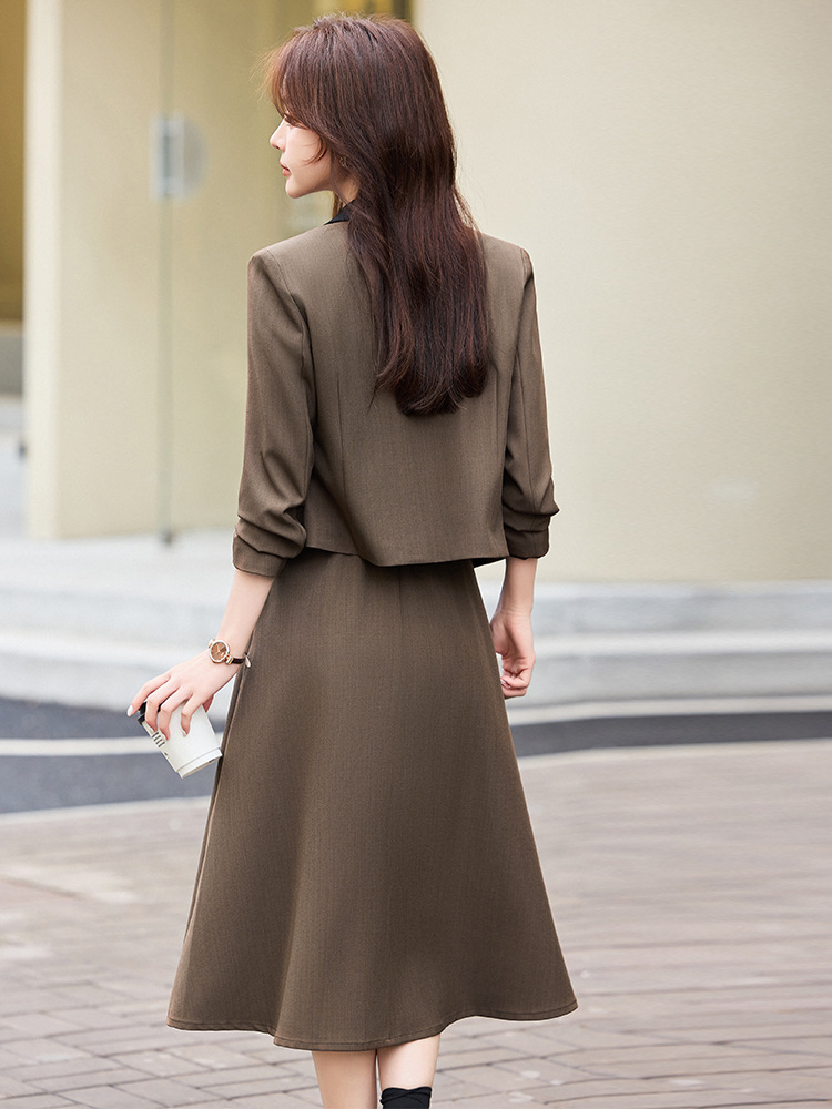 Gray short blazer for women, n - Women Formal Wear Shirts 评论和价格