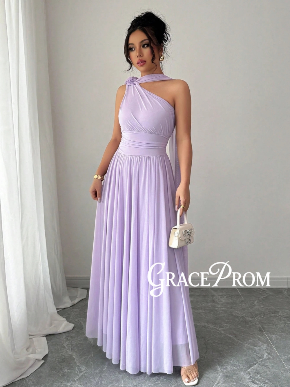 Beautiful A Line Floral Decor  - Women'S Holiday Formal Wear 评论和价格