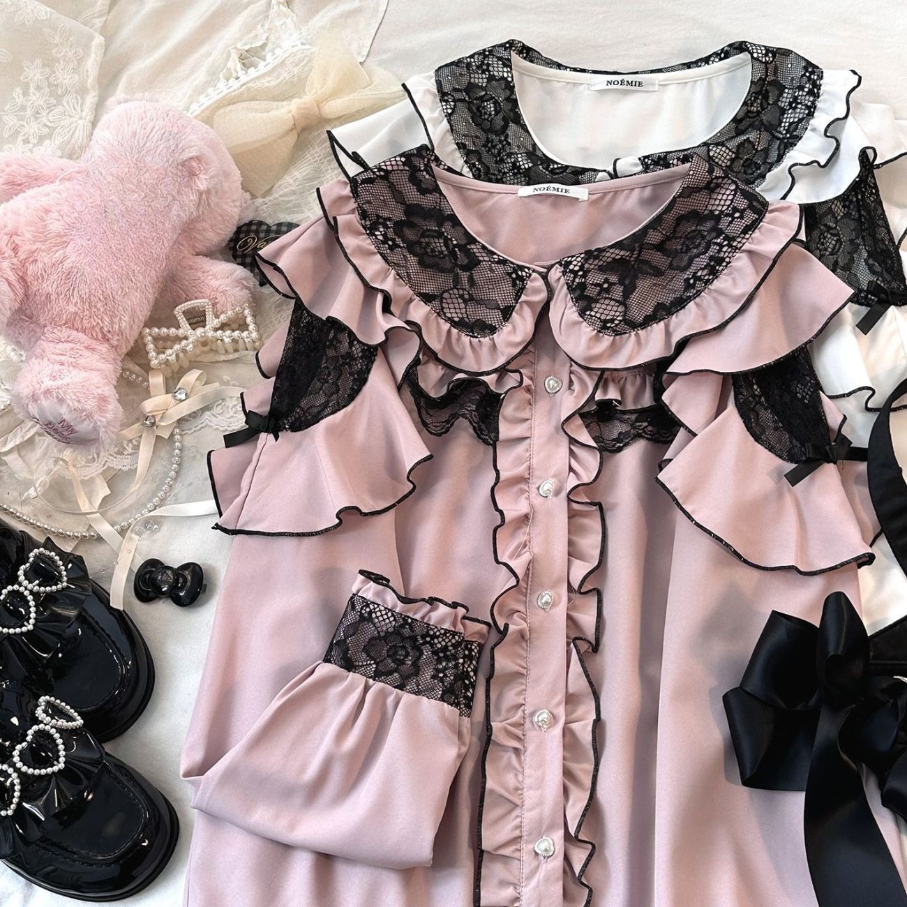 Kawaii Harajuku JK Women Bow L - Women Formal Wear Shirts 评论和价格