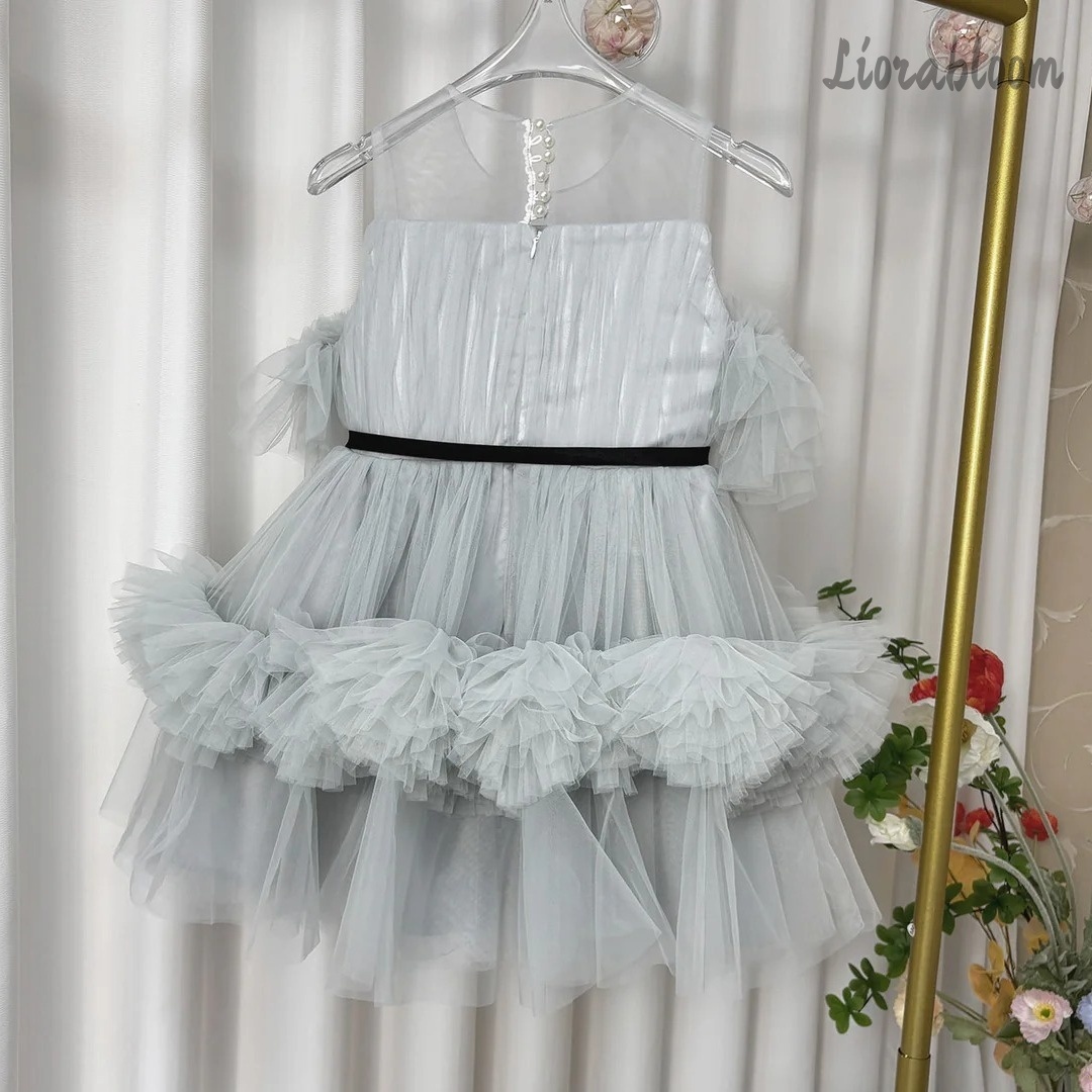 Girls' Exquisite Tulle Gown Cu - Formal Attire Woman 评论和价格