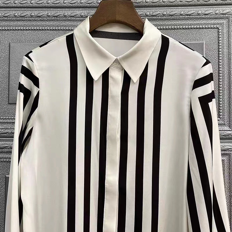 High Quality Silk Long Sleeved - Women Formal Wear Tops 评论和价格