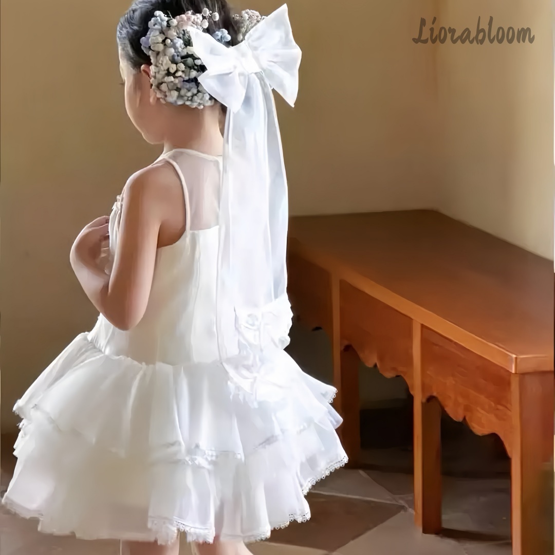 Girls' White Embroidered Forma - Formal Attire Woman 评论和价格