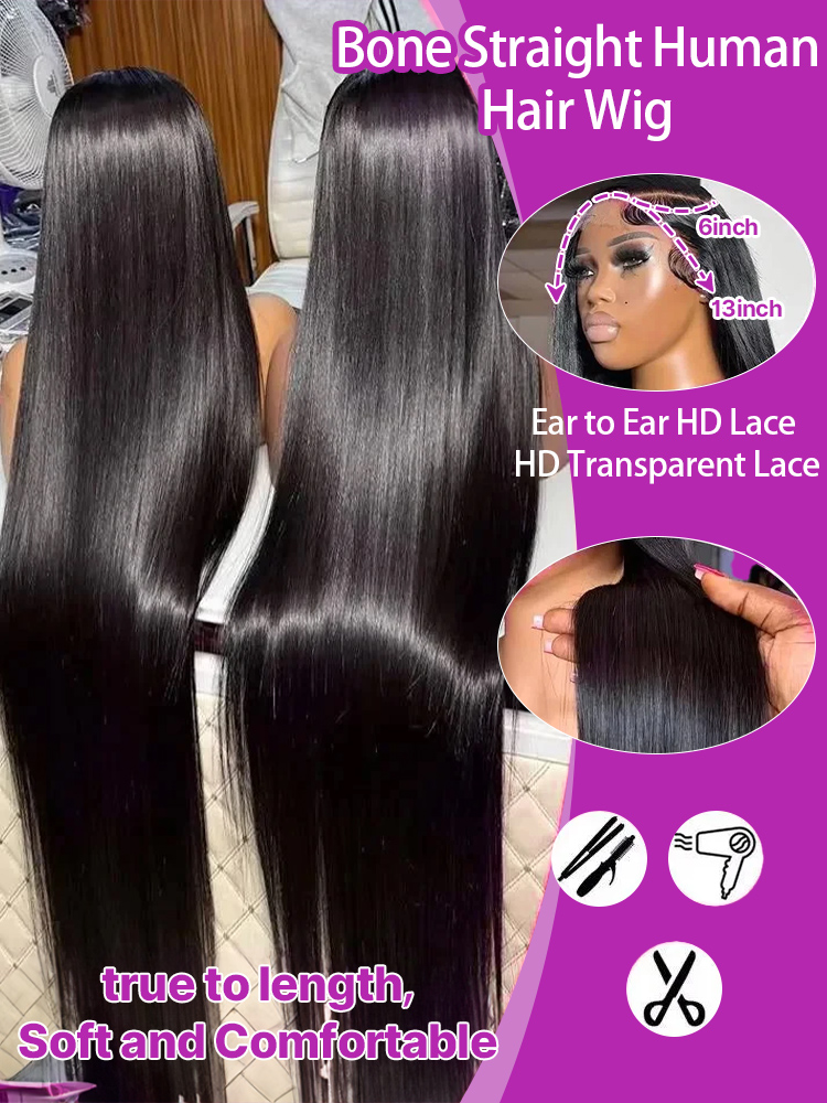 30 42 Inches 13x6 HD Lace Fron - Formal Wear Hairstyles For Women 评论和价格