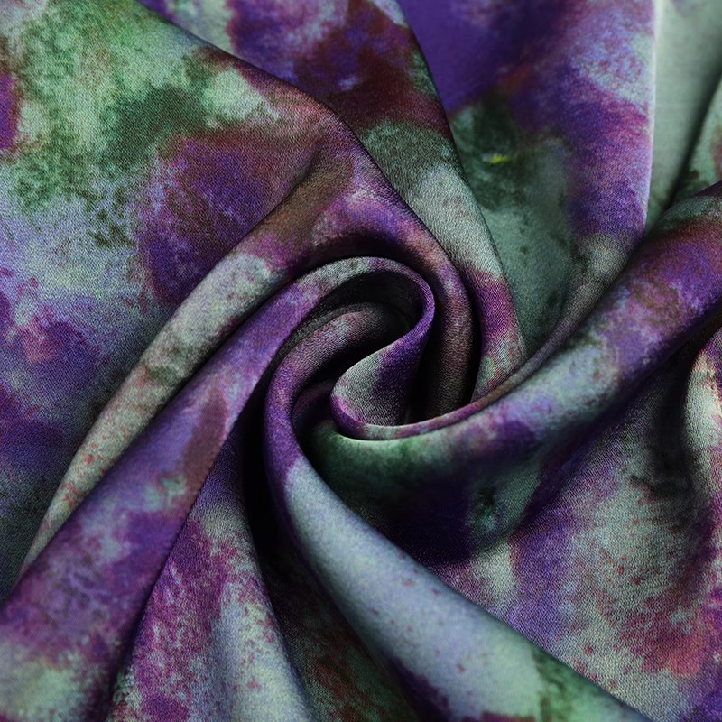 Purple Floral Elegant Satin Bl - Women Formal Blouses For Evening Wear 评论和价格