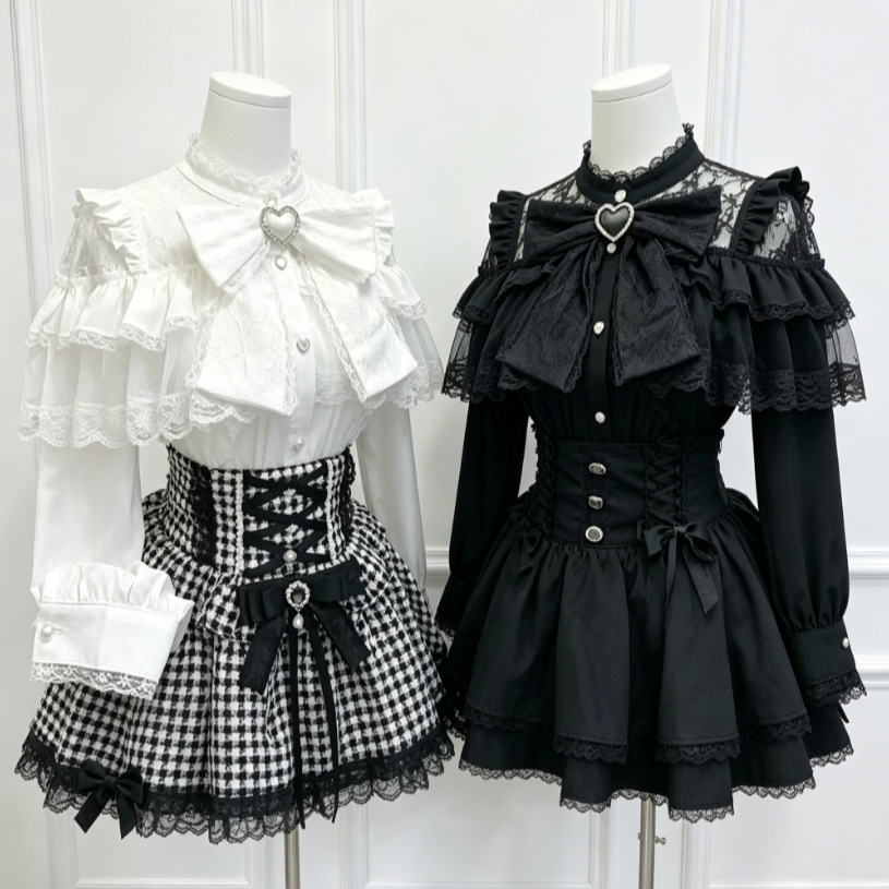 2026 Japanese Kawaii Lolita Bl - Women Formal Blouses For Evening Wear 评论和价格