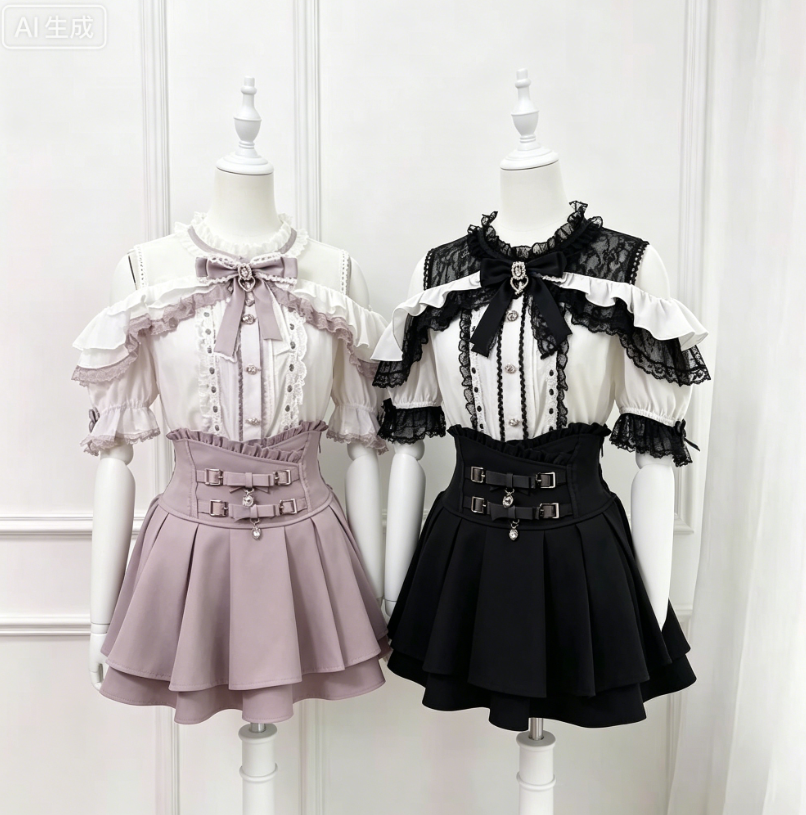 2026 Japanese Kawaii Lolita Bl - Women Formal Blouses For Evening Wear 评论和价格